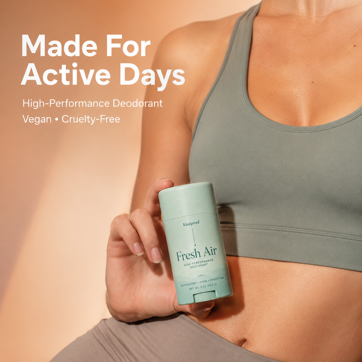 Kindproof - High Performance Natural Deodorant Stick